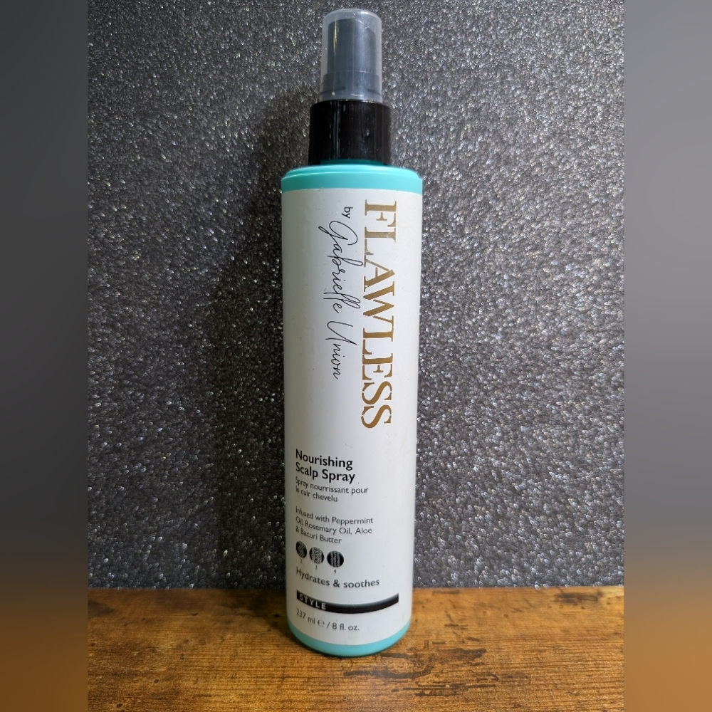 Flawless by Gabrielle Union Nourishing Scalp Spray Hydrate & Soothe 8 Oz